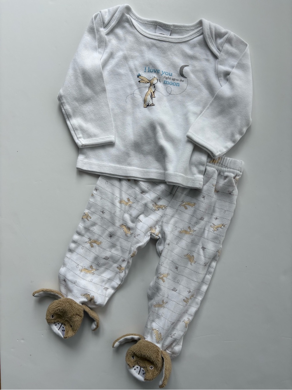 Guess How Much I Love You Baby Set (long sleeve, pants and undershirt)